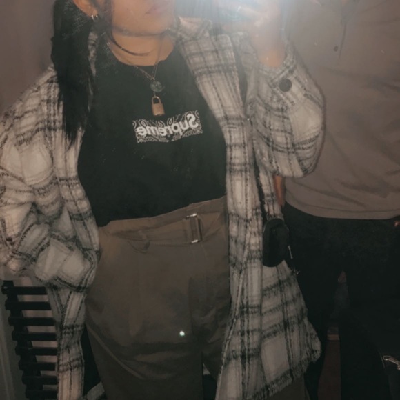 ‼️SOLD‼️Mango Khaki Paper Bag Utility Trouser Pants 🪵 - Picture 9 of 9